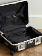 FPM Milano - Bank Light 55cm Leather-Trimmed Polycarbonate Spinner Suitcase