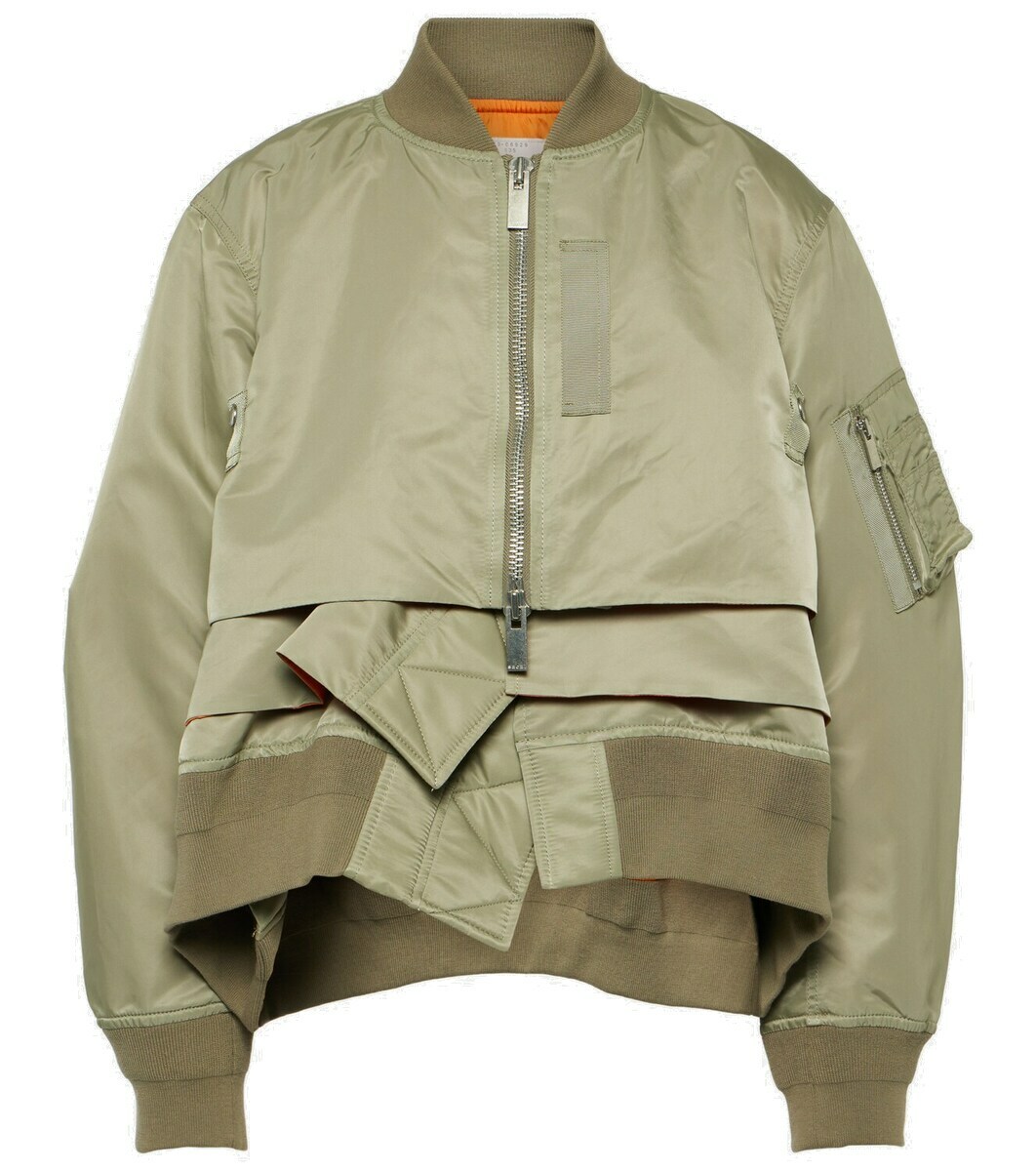 Sacai bomber jacket outlet womens