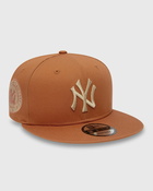 New Era Side Patch 9 Fifty New York Yankees Brown - Mens - Caps