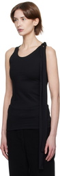 AARON ESH Black Tied Tank Top