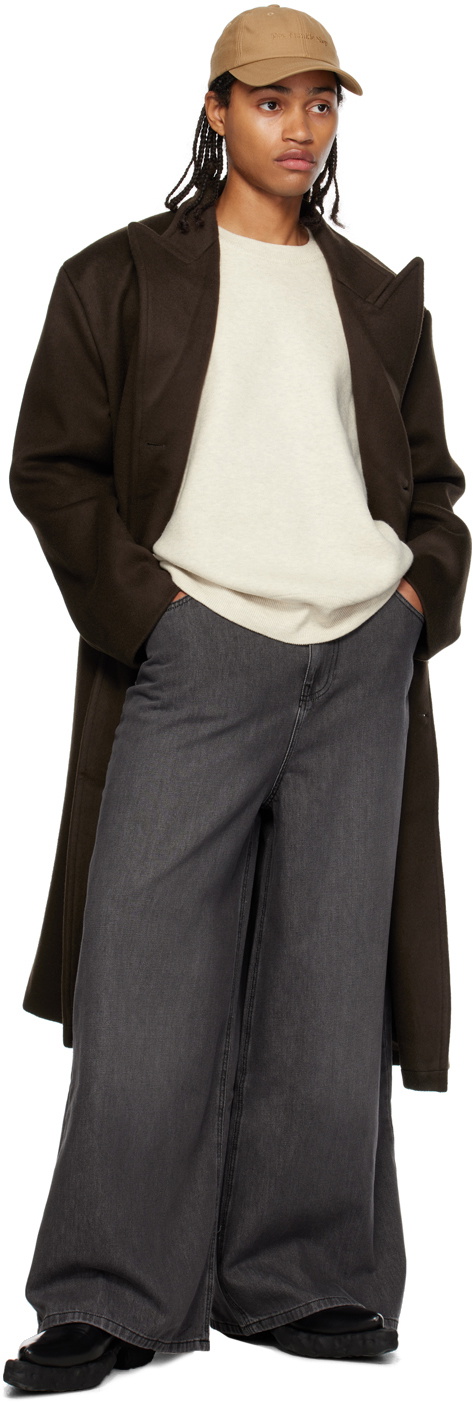 The Frankie Shop Brown Curtis Trench Coat The Frankie Shop The Frankie Shop Brown Curtis Trench Coat The Frankie Shop