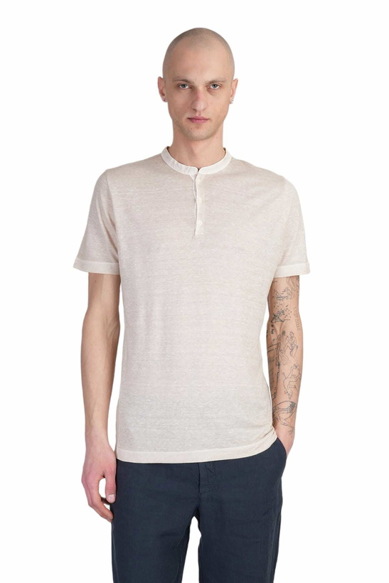 Photo: 120% Lino T-shirt In Beige Linen