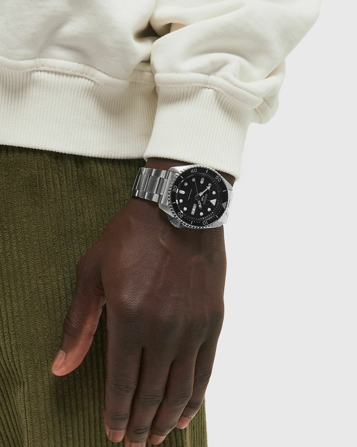 Seiko SRPD55 black/silver Mens Watch Seiko