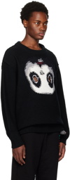 Doublet Black Intarsia Sweater