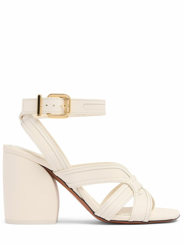 Photo: ZIMMERMANN 85mm Prisma Leather Sandals