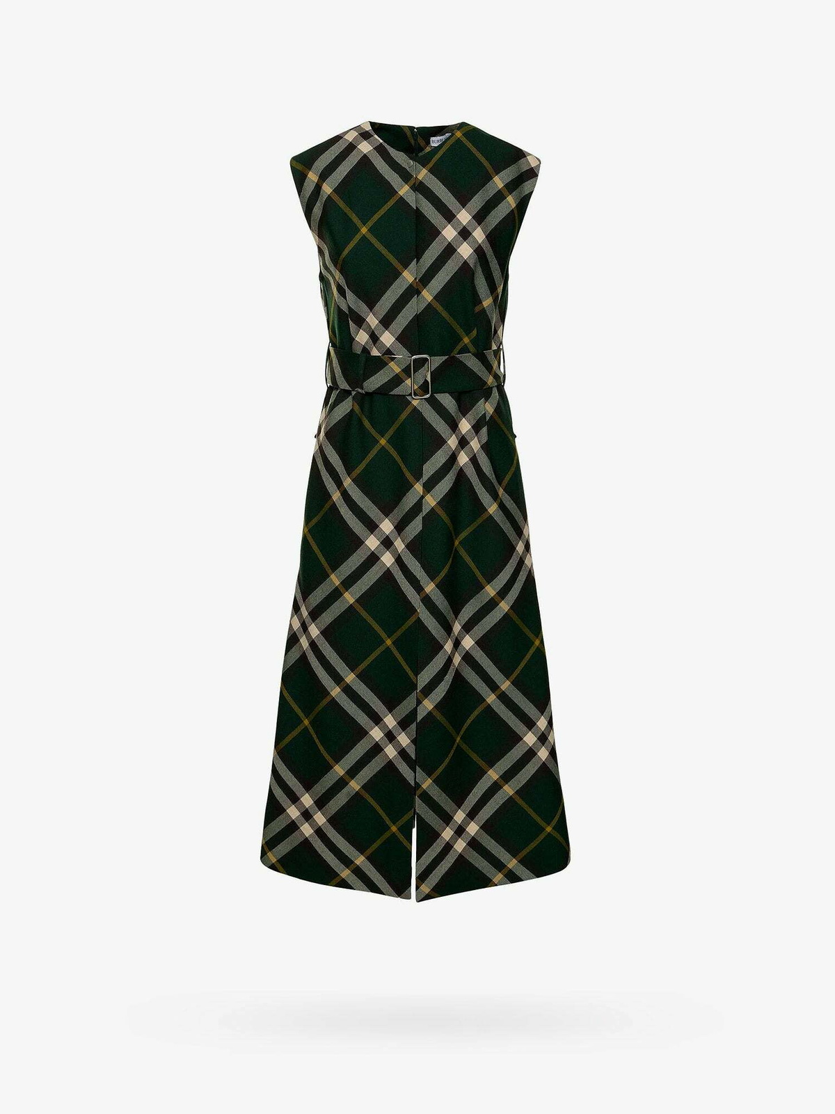 Burberry Dress Green Womens Burberry