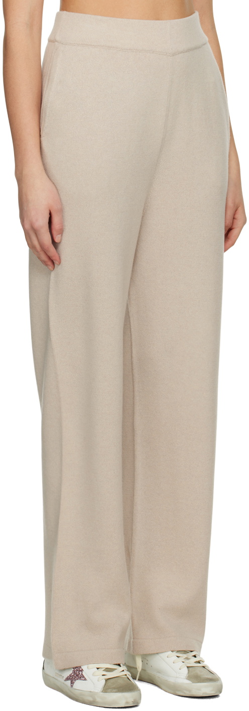 Golden Goose Beige Patch Lounge Pants