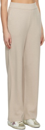 Golden Goose Beige Patch Lounge Pants