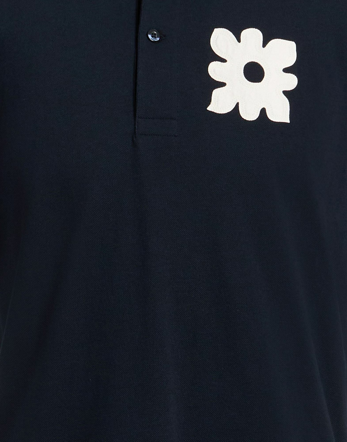 Sandro Mens Polo shirt Midnight in Blue