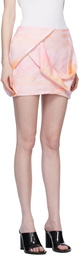 Kiko Kostadinov Pink Centaur Miniskirt