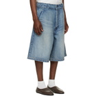 Fear of God Indigo Utility Denim Shorts