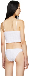 Cou Cou SSENSE Exclusive White 'The Cami' Tank Top