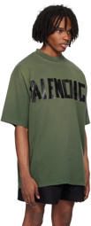 Balenciaga Green Tape Type T-Shirt