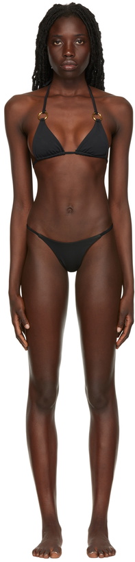 Photo: Louisa Ballou Black Mini Ring Bikini