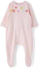 Marc Jacobs Baby Pink Bodysuit & Beanie Set