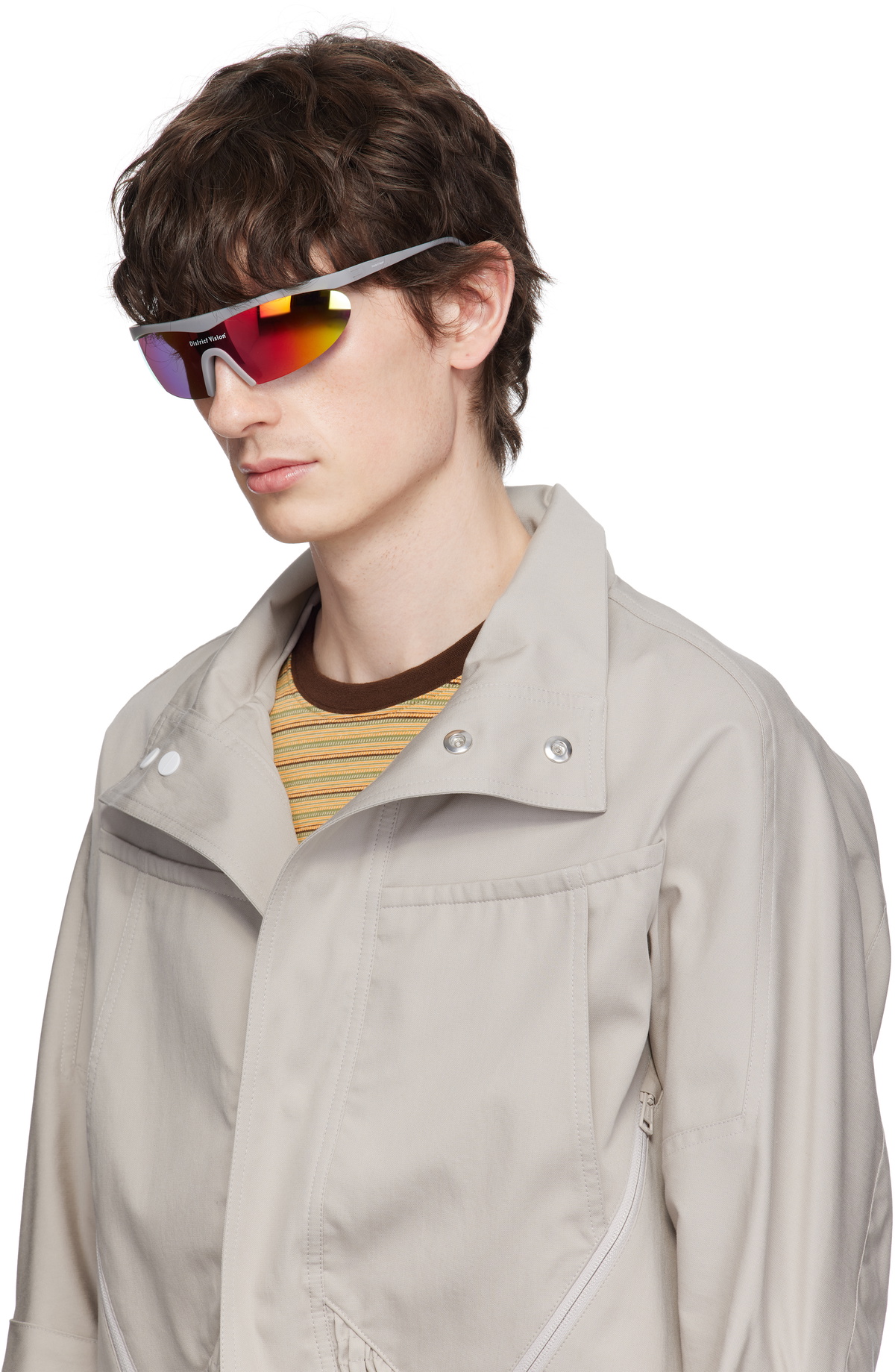 District Vision Gray Koharu Eclipse Sunglasses District Vision