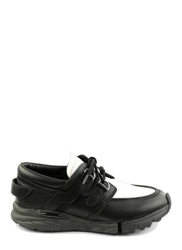 Photo: Colour Block Sneakers in Black