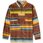 orSlow Men's Loose Fit Print Shirt in Mexican Rag