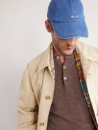 NN07 - Logo-Embroidered Denim Baseball Cap