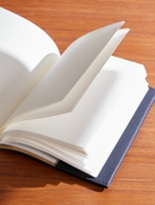 LOEWE - Logo-Debossed Full-Grain Leather Notebook