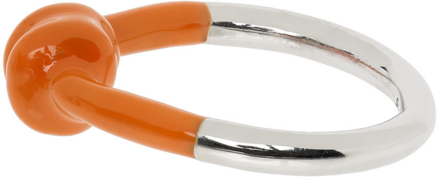 Marshall Columbia SSENSE Exclusive Orange Alan Crocetti Edition Knot Ring