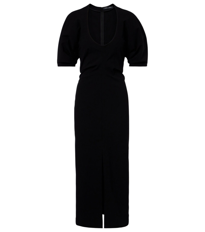 Photo: Proenza Schouler Clarissa cotton-blend midi dress