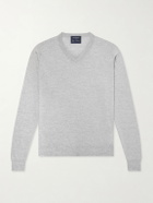 John Smedley - Bill Nighy Merino Wool Sweater - Gray