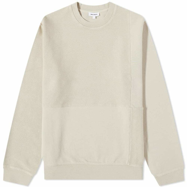 Photo: Norse Projects Vagn GMD Patchwork Crew Sweat