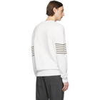 Maison Margiela Off-White Rib Sleeves Sweater