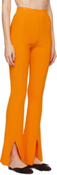 Nanushka Orange Lette Lounge Pants