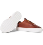 Grenson - Burnished-Leather Sneakers - Men - Brown