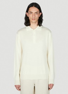ANOTHER ASPECT - Another 2.0 Polo Sweater in Beige