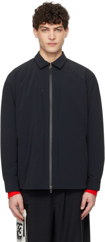 Photo: Descente ALLTERRAIN Black Lightweight Insulated Shirt Jacket