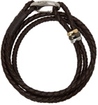 Paul Smith Leather Wrap Bracelet