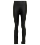 Junya Watanabe - Faux-leather cropped leggings