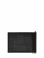 SAINT LAURENT - Monogram Embossed Bill Clip Wallet