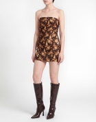 Knwls Womens Mini dress Dark in Brown