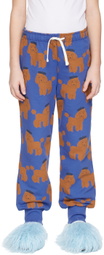 TINYCOTTONS Kids Blue Tiny Poodle Sweatpants