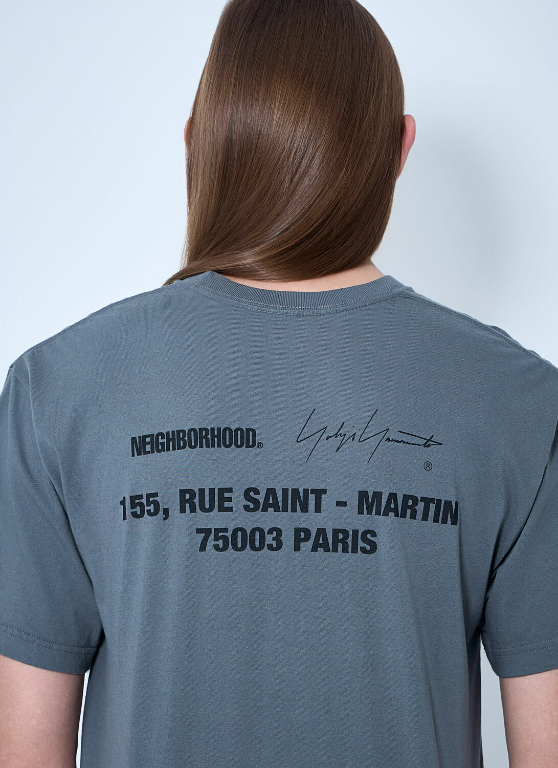 Yohji Yamamoto Logo Motif T-Shirt