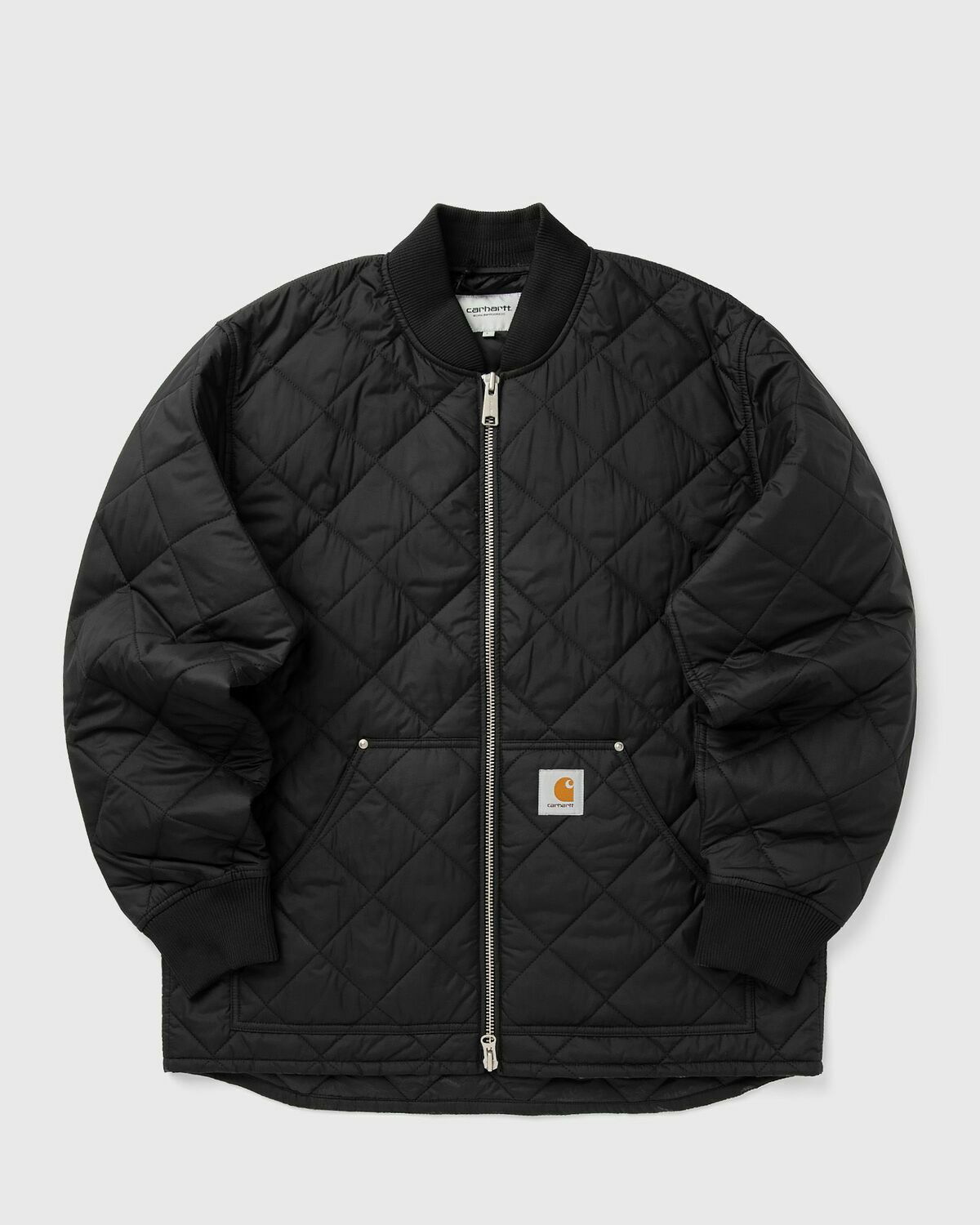 Carhartt WIP STANLEY BOMBER 黒 S表記M相当 短丈 Carhartt WIP STANLEY BOMBER 黒 S表記M相当 短丈 WORK VARSITY BOMBER