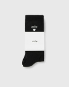 Arte Antwerp Basic Arte Heart Socks Black Socks