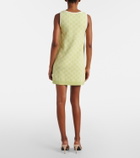 Gucci GG cotton jacquard minidress
