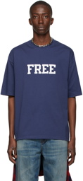 Balenciaga Blue 'Free' T-Shirt