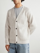 Mr P. - Ribbed-Knit Cardigan - White