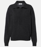 Victoria Beckham Genevieve wool and cashmere polo sweater