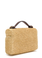 Tory Burch Slim Romy Raffia top Handle bag - Natural - One Size