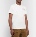 Holiday Boileau - Printed Cotton-Jersey T-Shirt - White
