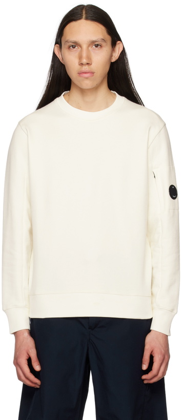 Photo: C.P. Company White Lens Sweatshirt