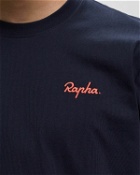 Rapha Logo T Shirt Blue - Mens - Shortsleeves