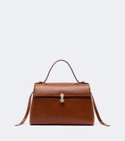 Savette Symmetry Soft Medium leather top handle bag